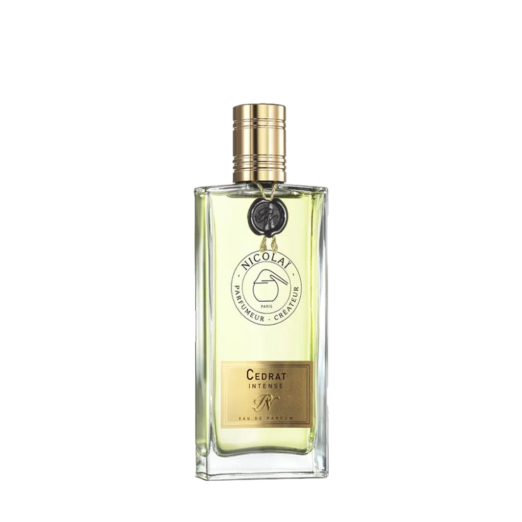 Nicolaï CÉDRAT INTENSE Eau de Parfum Flakon freigestellt frontal scent amor