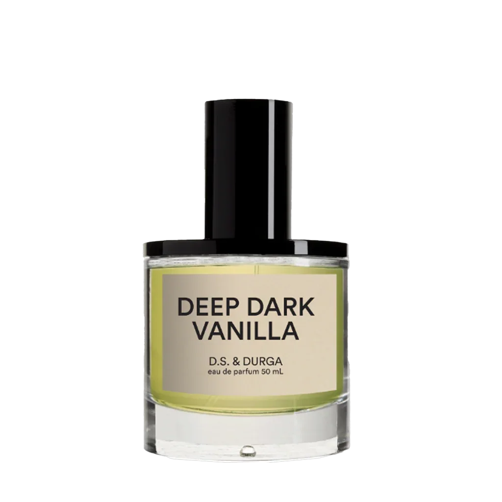 D.S. & Durga DEEP DARK VANILLA Eau de Parfum scent amor Flakon freigestellt fronatl