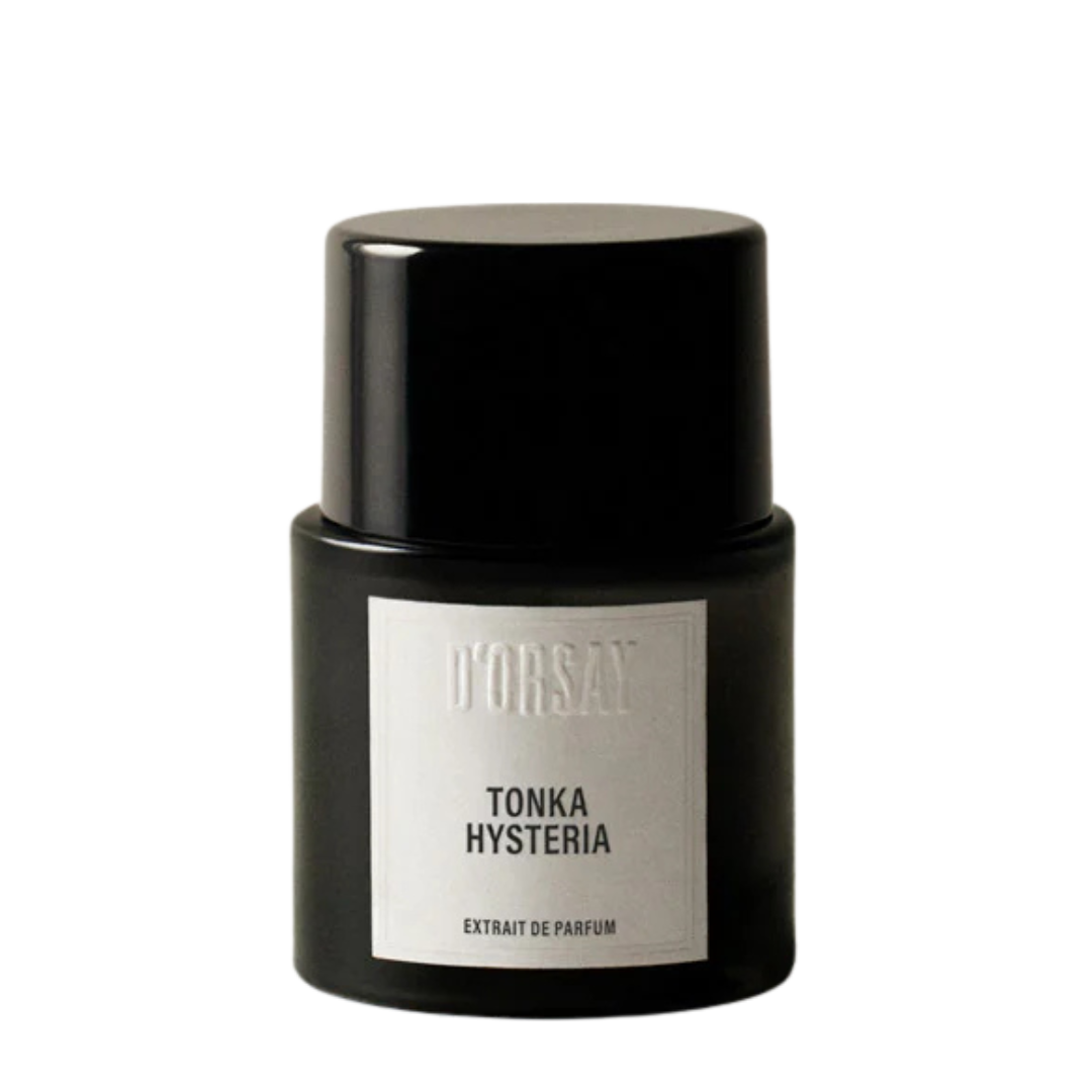 Freigestellter Flakon von D'Orsay Tonka Hysteria Extrait de Parfum – sinnlicher Nischenduft mit Tonkabohne bei scent amor entdecken