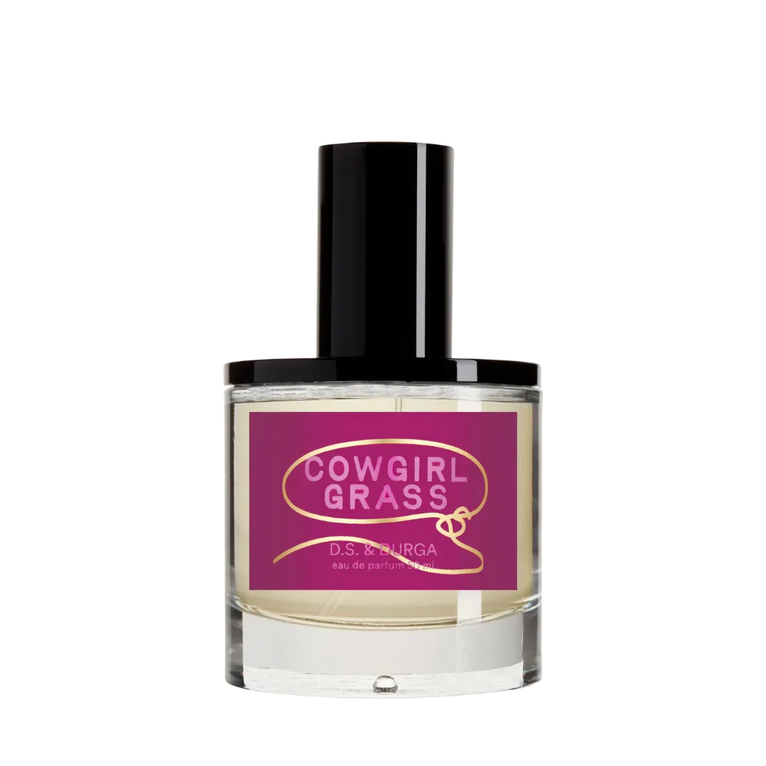 Flakon von D.S. & Durga Cowgirl Grass Eau de Parfum – limitierter Nischenduft mit floralen und krautigen Noten