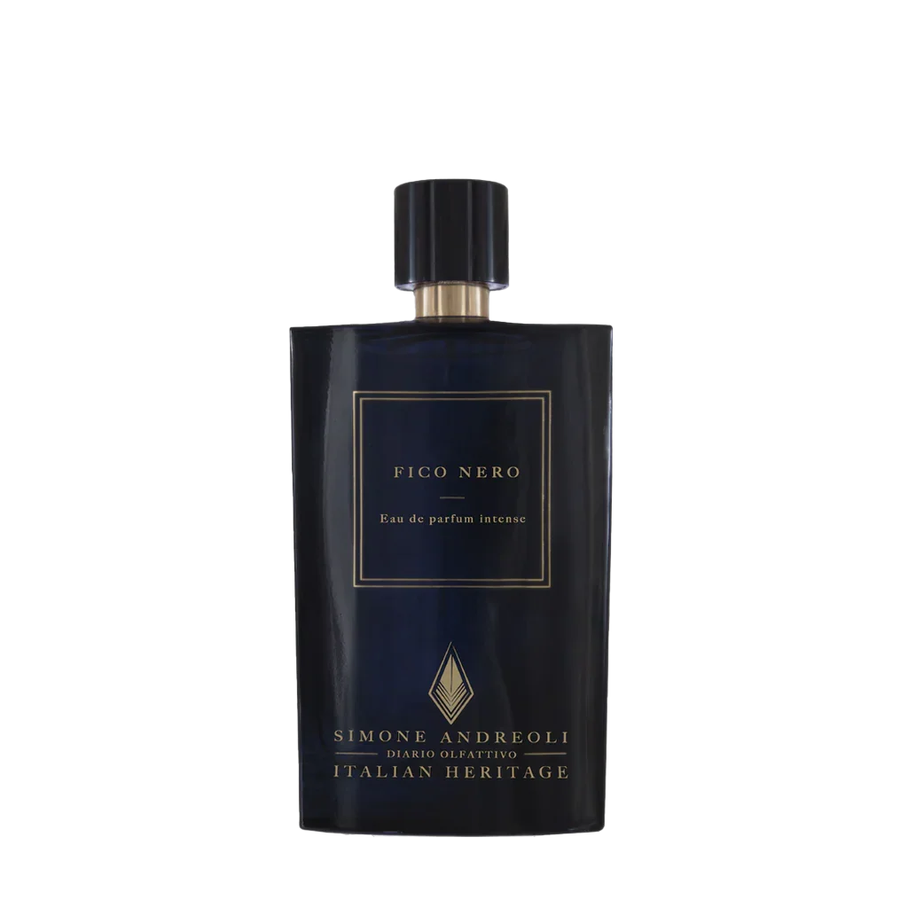Simone Andreoli FICO NERO Eau de Parfum Intense – luxuriöser Unisex-Feigen-Duft in elegantem schwarz-goldenem Flakon bei scent amor