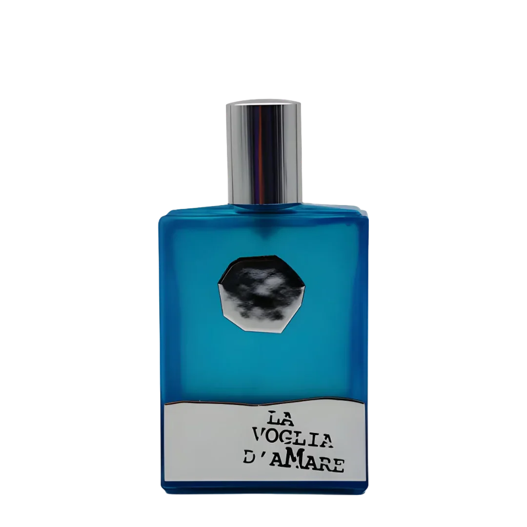 freigestellter flakon von dem extrait de parfum la voglia d'amare von filippo sorcinelli