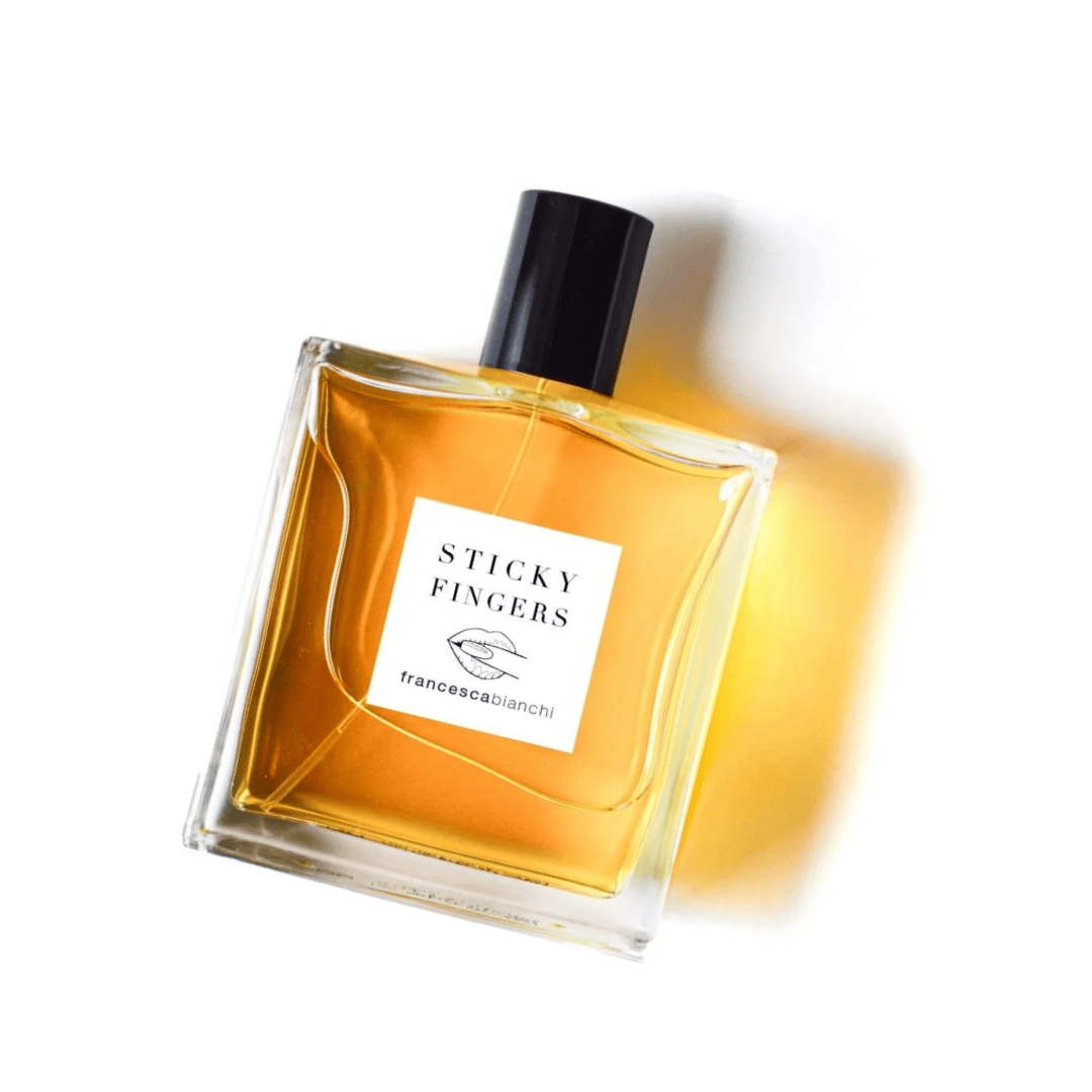 Francesca Bianchi Sticky Fingers Extrait de Parfum – der Flakon im Licht – erlebe ihn bei scent amor