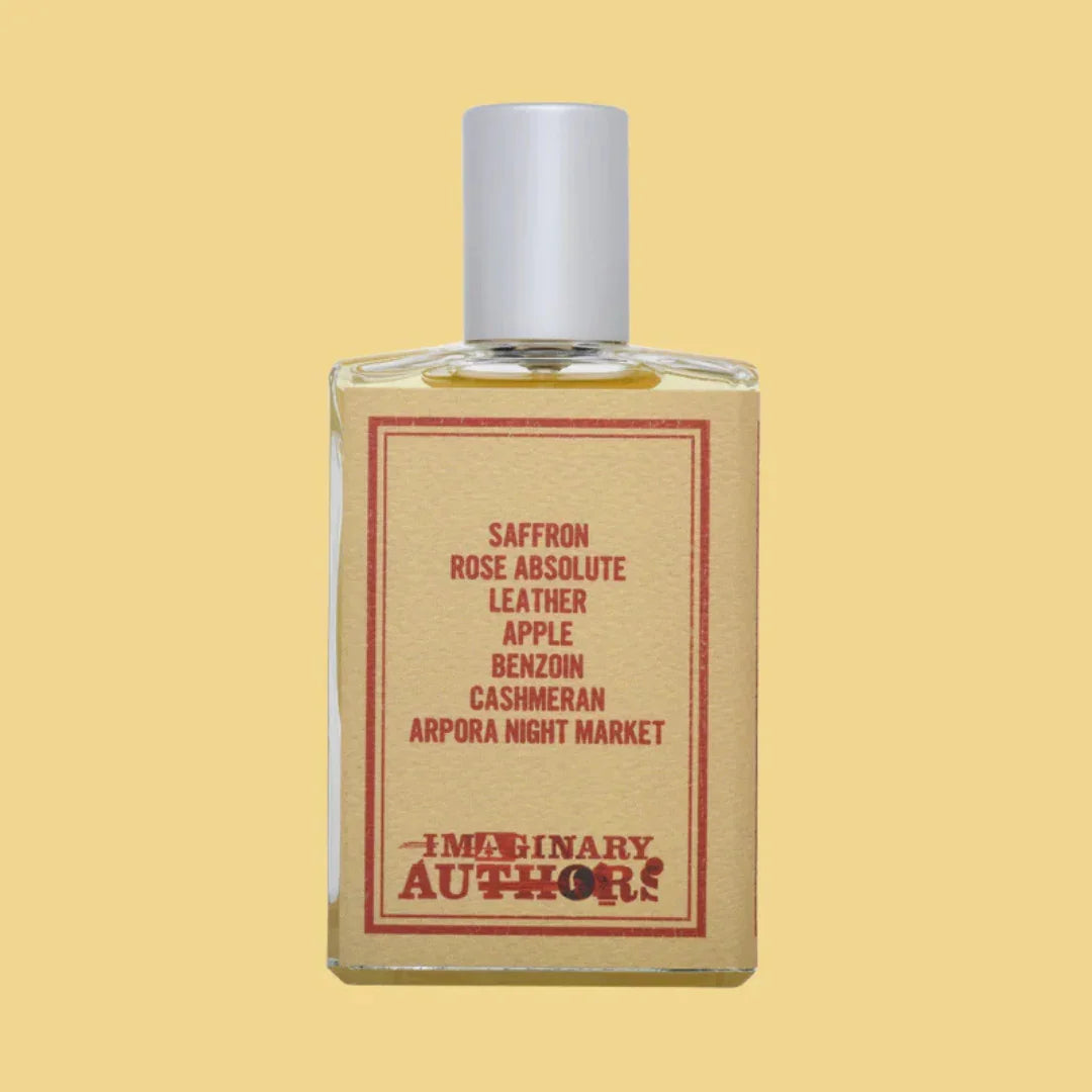 Rückseite des Flakons von Imaginary Authors SLOW EXPLOSIONS Eau de Parfum – kunstvoll gestaltetes Parfum voller Charakter bei scent amor