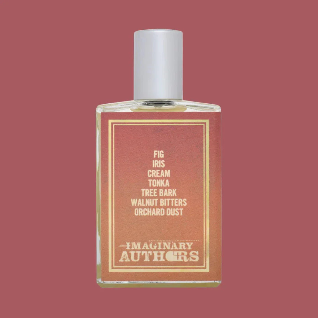 Rückansicht des Flakons von Imaginary Authors Yesterday Haze Eau de Parfum – kunstvolles Parfumdesign für Duftliebhaber bei scent amor
