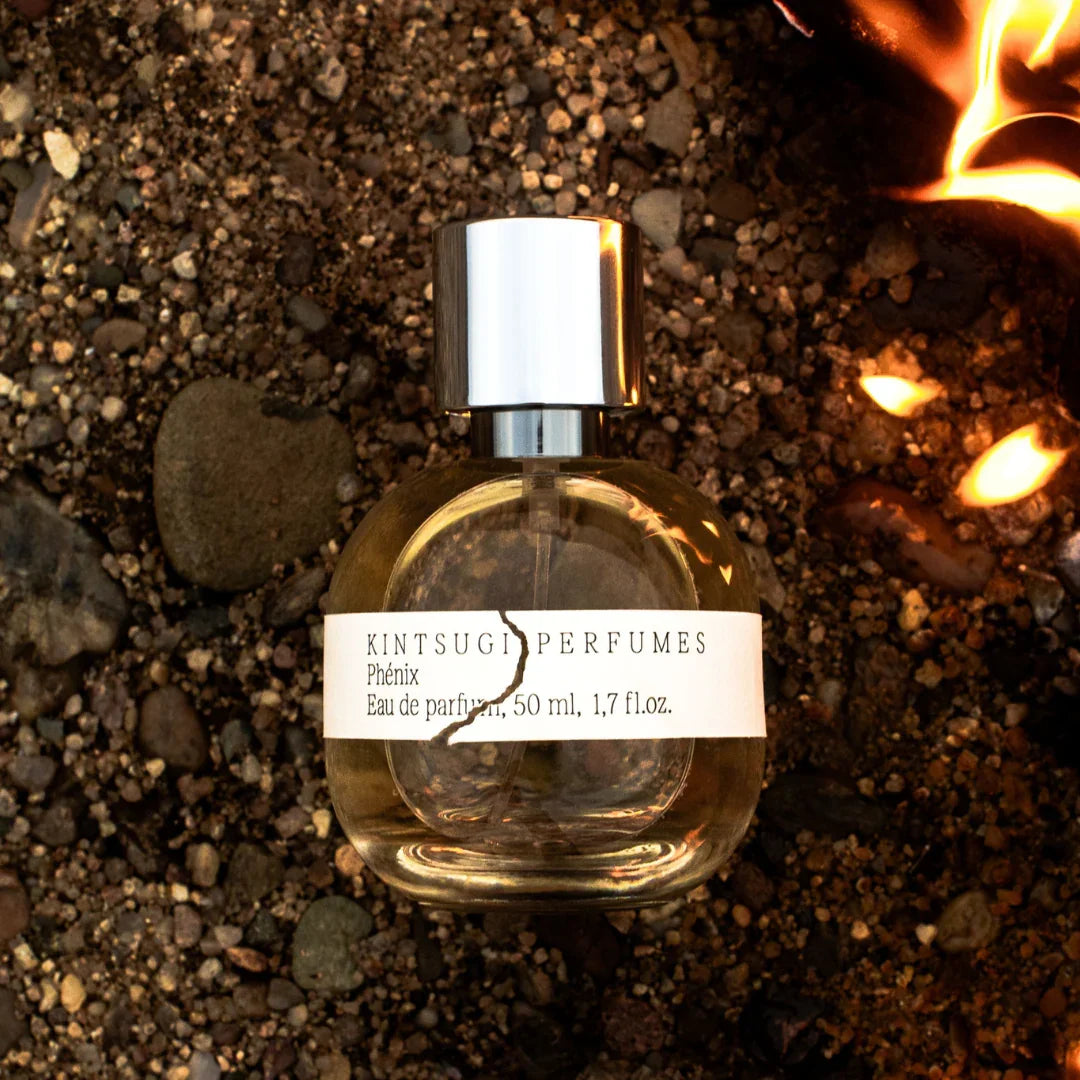 PHÉNIX von Kintsugi – sinnlicher Duft mit Tabak, Leder & Ambergris für Menschen im Aufbruch