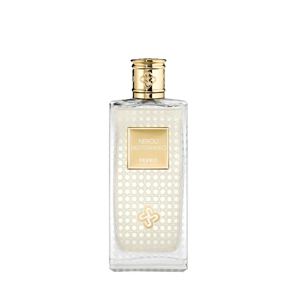 Perris Monte Carlo NEROLI MEDITERRANEO Eau de Parfum Flakon freigestellt frontal scent amor