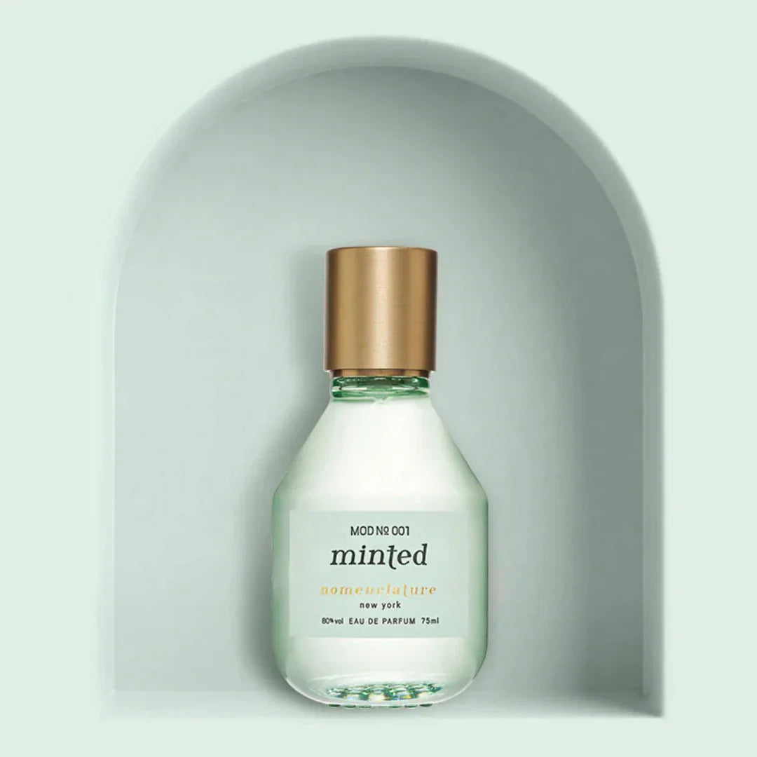 MINTED von Nomenclature – aromatischer Duft mit Jasmin, Papyrus & Zitronengras jetzt stilvoll bei scent amor erleben