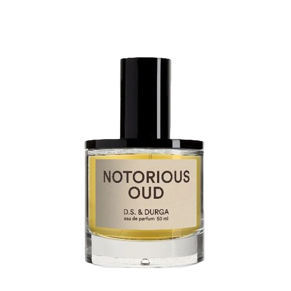D.S. & Durga NOTORIOUS OUD Eau de Parfum Flakon freigestellt frontal