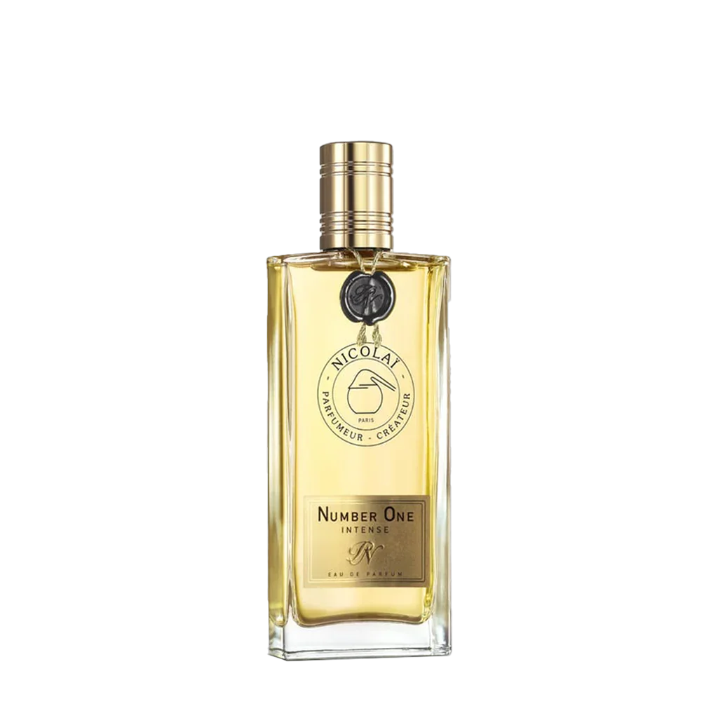 Nicolaï NUMBER ONE INTENSE Eau de Parfum Flakon freigestellt frontal scent amor