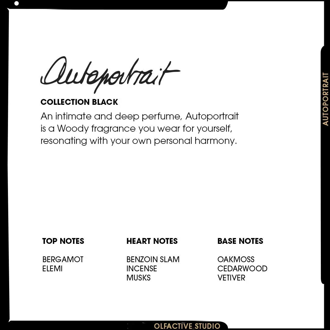 Olfactive Studio Autoportrait beschreibung scent amor