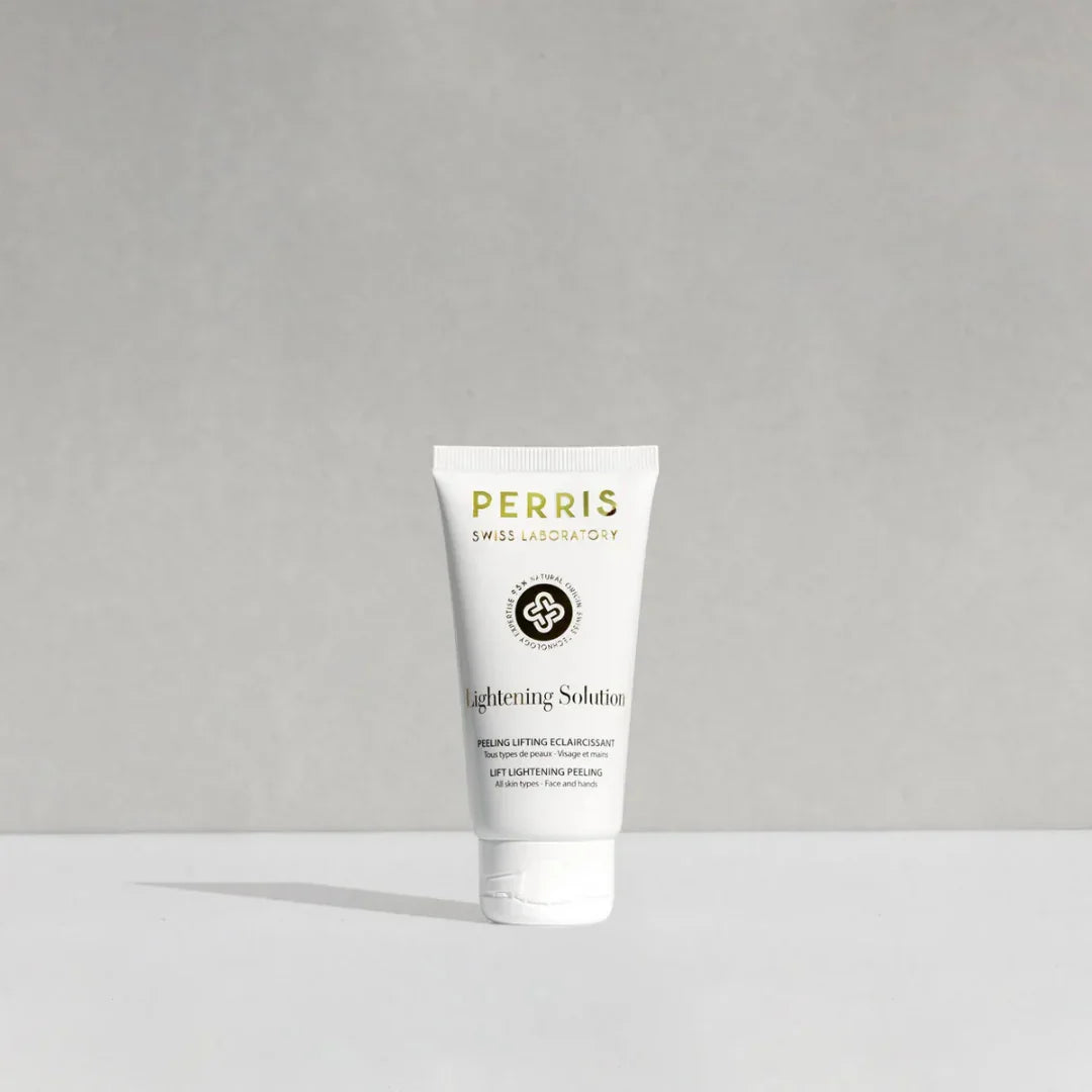 Schweizer Luxus-Gesichtspflege gegen Pigmentflecken – Perris Swiss Peeling jetzt bei scent amor erleben