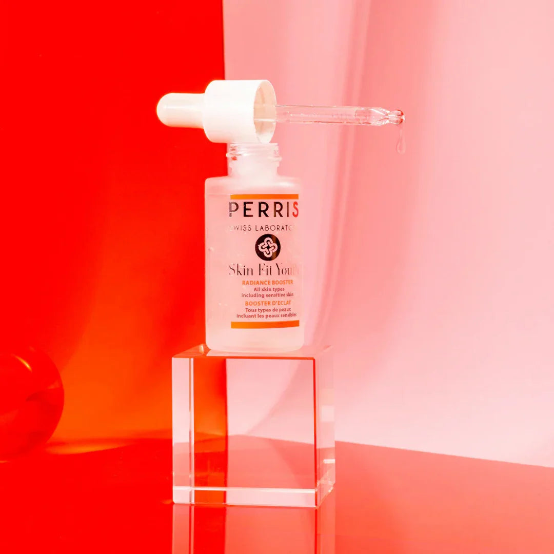 Aufhellendes Gesichtspflege-Serum für Leuchtkraft & Schutz – RADIANCE BOOSTER von Perris Swiss jetzt bei scent amor erleben