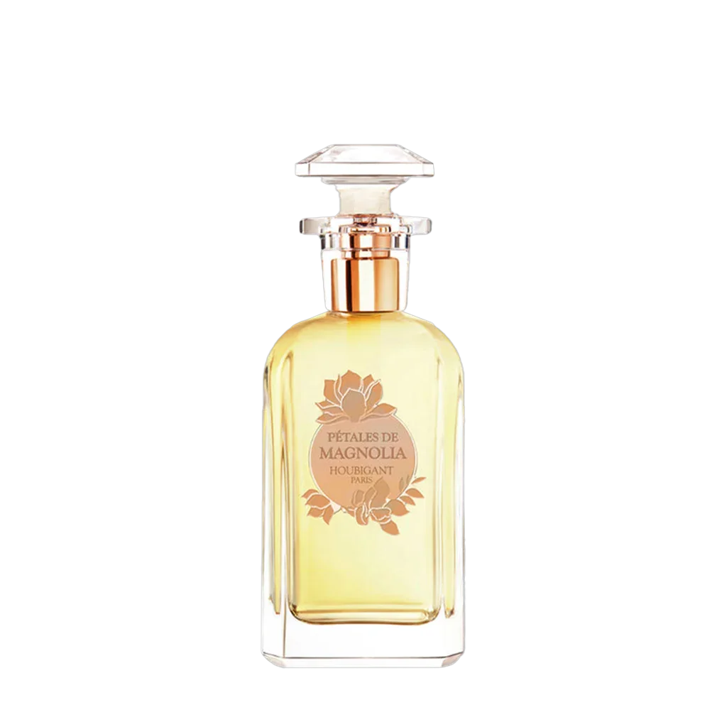 Houbigant PÉTALES DE MAGNOLIA Eau de Parfum Flakon freigestellt frontal scent amor