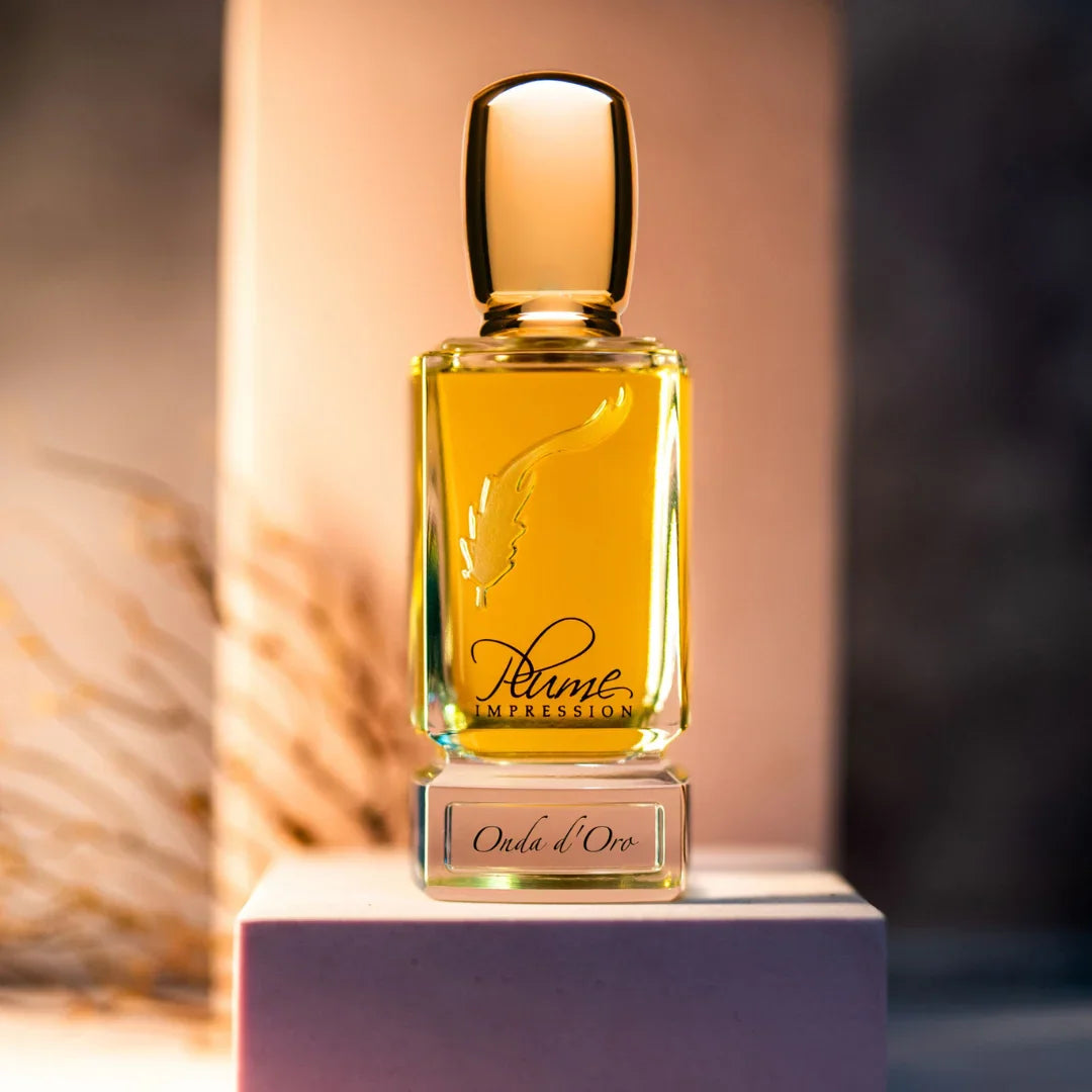 Plume Impression ONDA D’ORO – pudriger Lederduft inspiriert von der Toskana, exklusiv bei scent amor entdecken