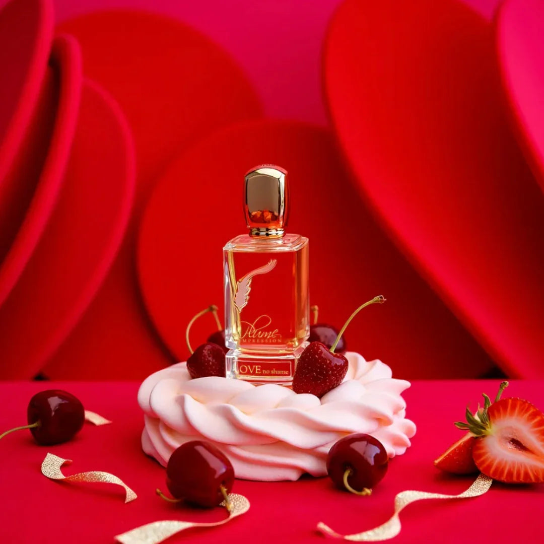 Love no Shame Flakon auf Erdbeersahne jetzt bei scent amor entdecken, deinem Fachmann für die besten Nischendüfte