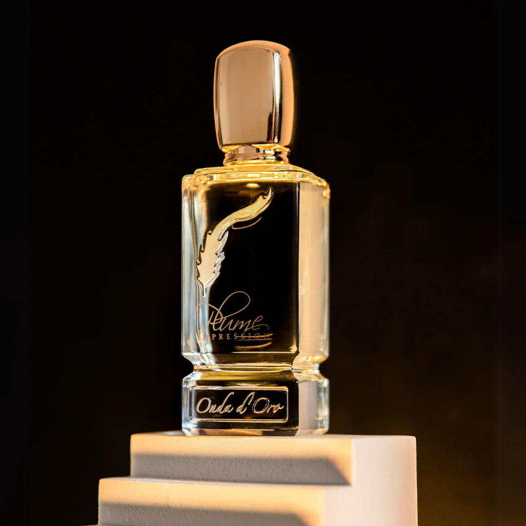 ONDA D’ORO von Plume Impression – Eau de Parfum mit Vanille, Moschus & Patchouli, online bei scent amor erhältlich