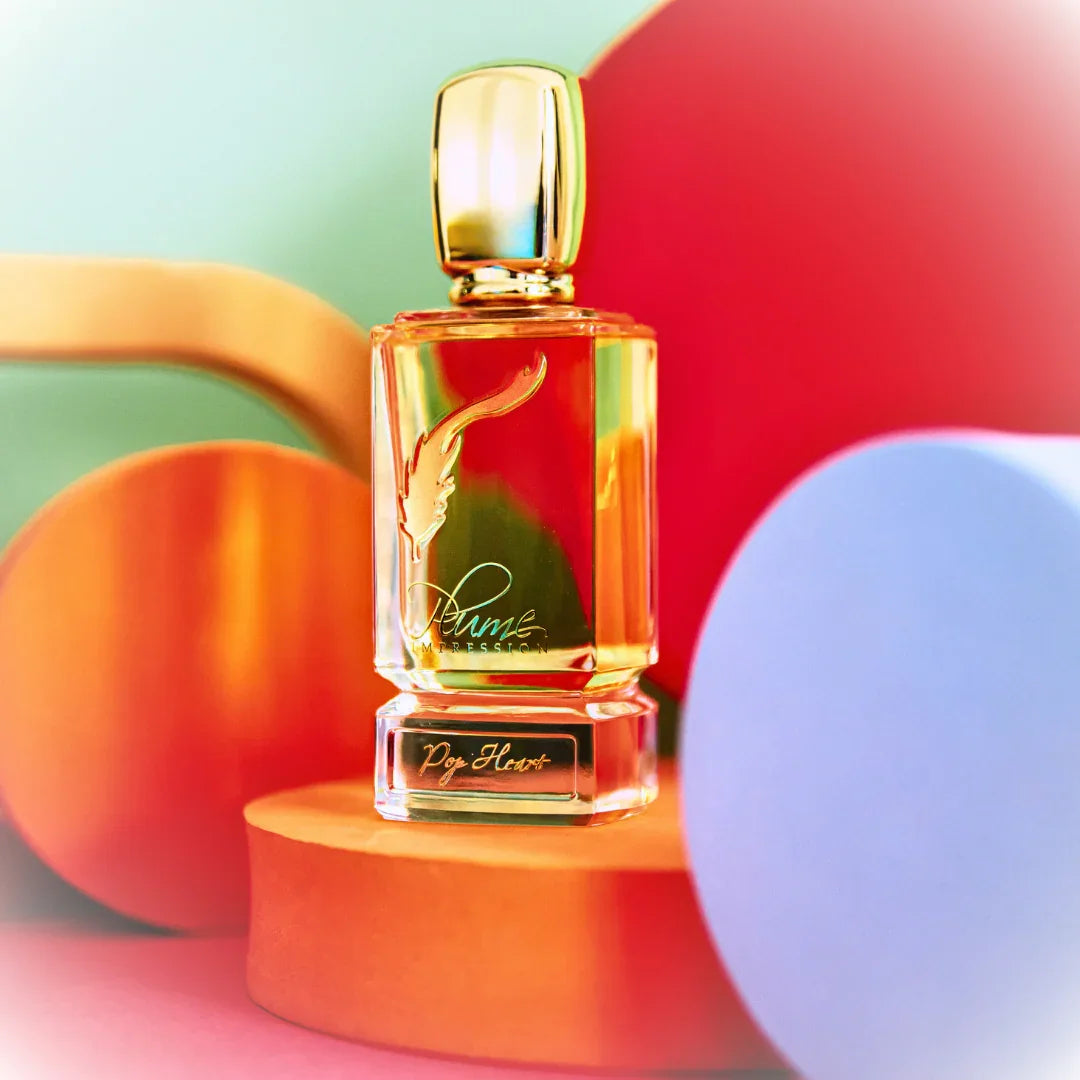 Plume Impression POP HEART – fröhlich-verspielter Duft mit Atelier-Charme & Erdbeer-Note, bei scent amor entdecken