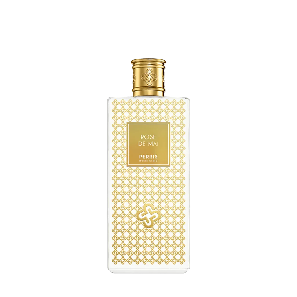 Perris Monte Carlo ROSE DE MAI Eau de Parfum Fakon freigestellt frontal scent amor