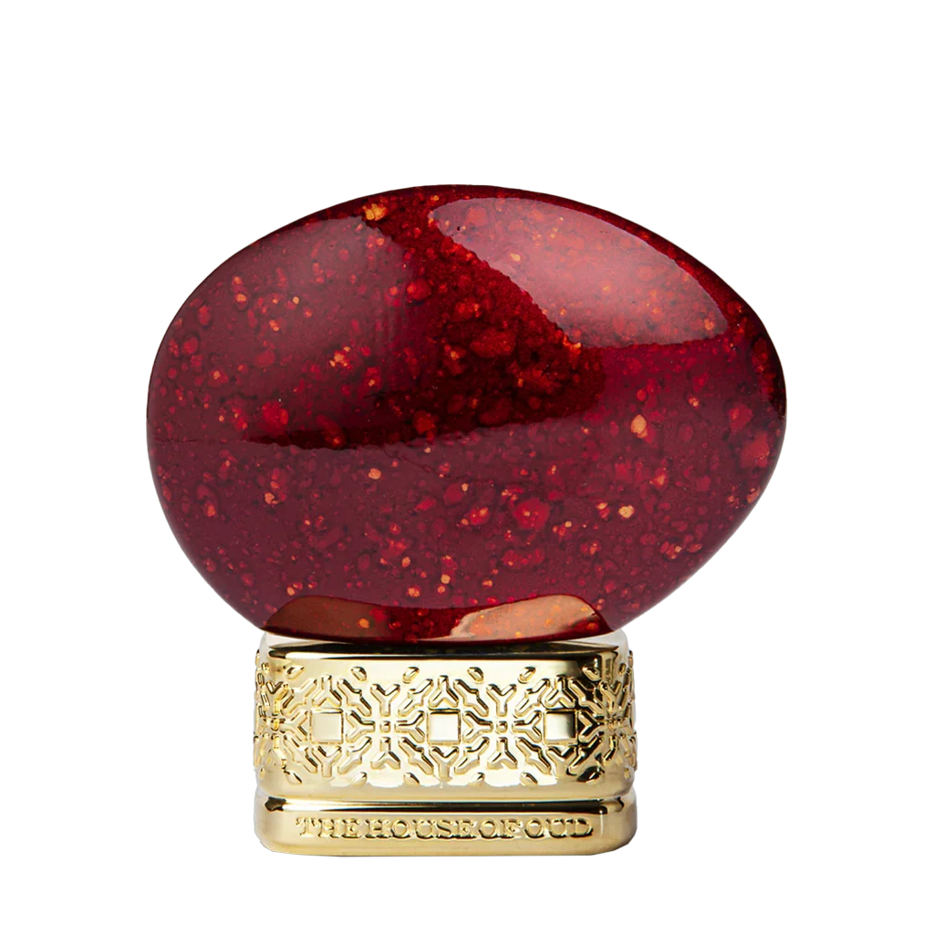 The House of Oud Royal Stones Collection RUBY RED Eau de Parfum Flakon freigestellt