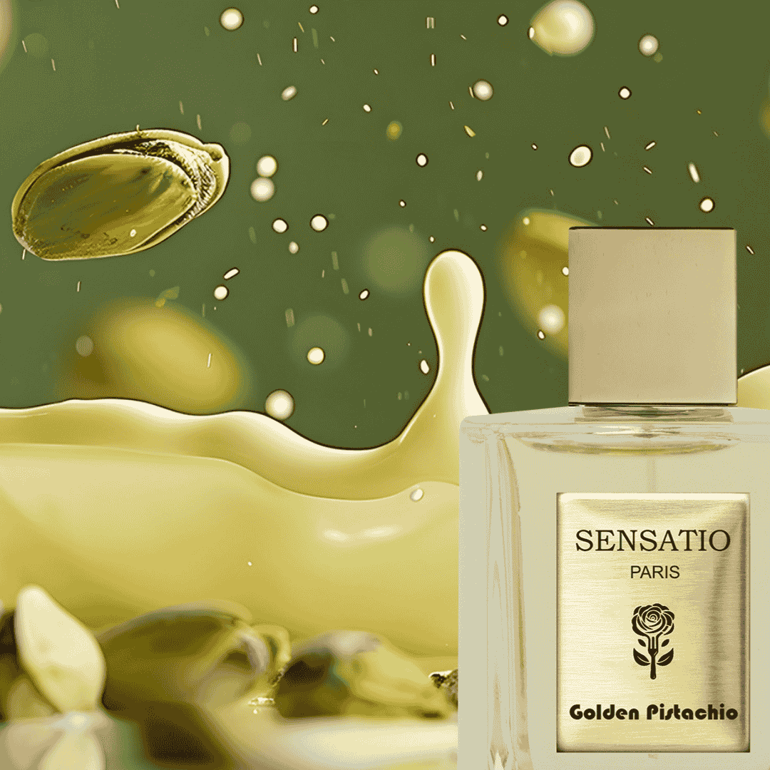 Sensatio Paris Nischenduft Golden Pistachio Mood Image mit Pistazie und Creme
