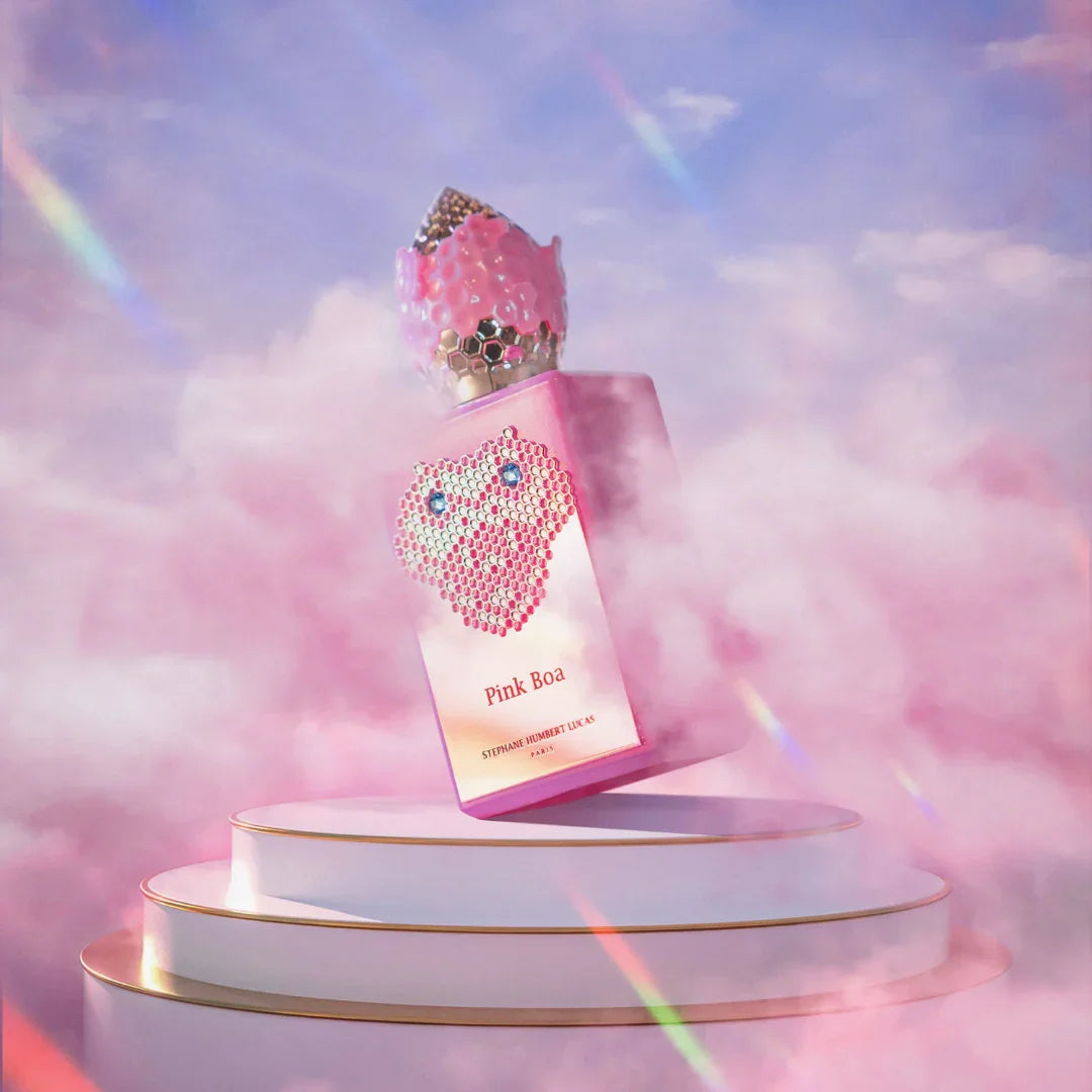 PINK BOA von Stéphane Humbert Lucas – extravagantes Duftkunstwerk entdecken bei scent amor