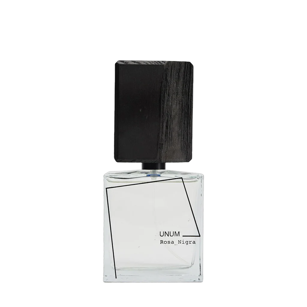 Filippo Sorcinelli UNUM ROSA NIGRA Extrait de Parfum Flakon freigestellt frontal scent amor