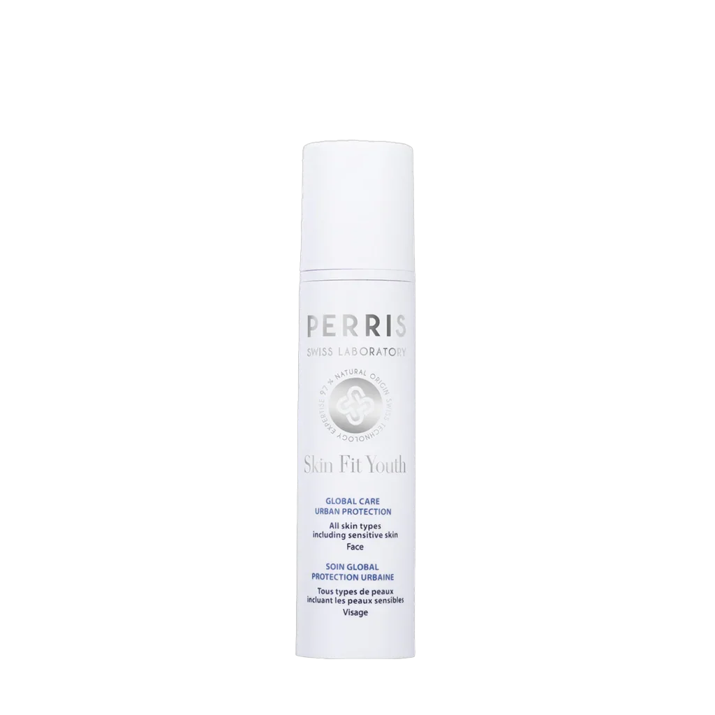 Perris Swiss GLOBAL CARE URBAN PROTECTION – universelle 24h Feuchtigkeitspflege für alle Hauttypen, jetzt bei scent amor entdecken