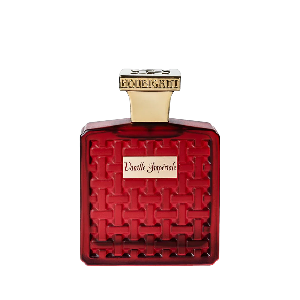 Houbigant Paris VANILLE IMPÉRIALE Eau de Parfum Extrême Flakon freigestellt frontal scent amor