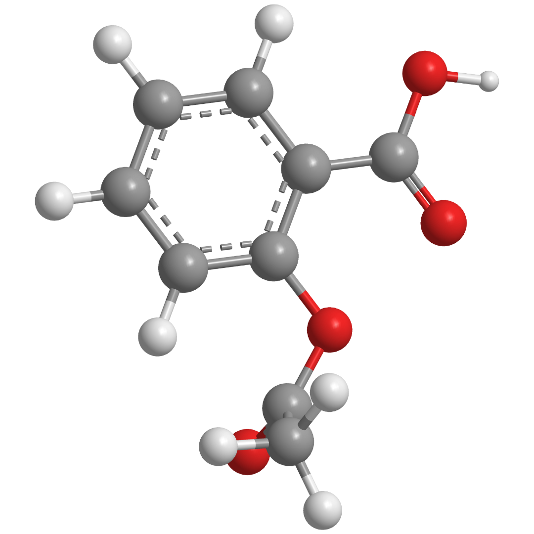 schematisch dargestelltes Duftmolekuel
