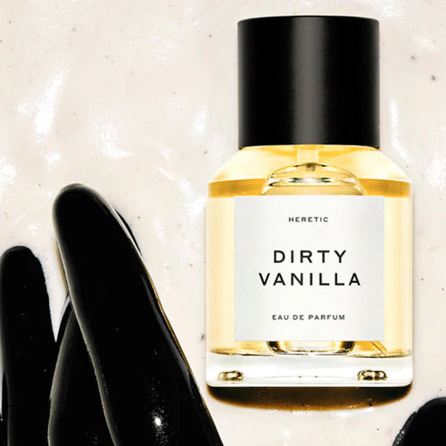 Dirty Vanilla der Nischenparfum Marke Heretic, scent amor