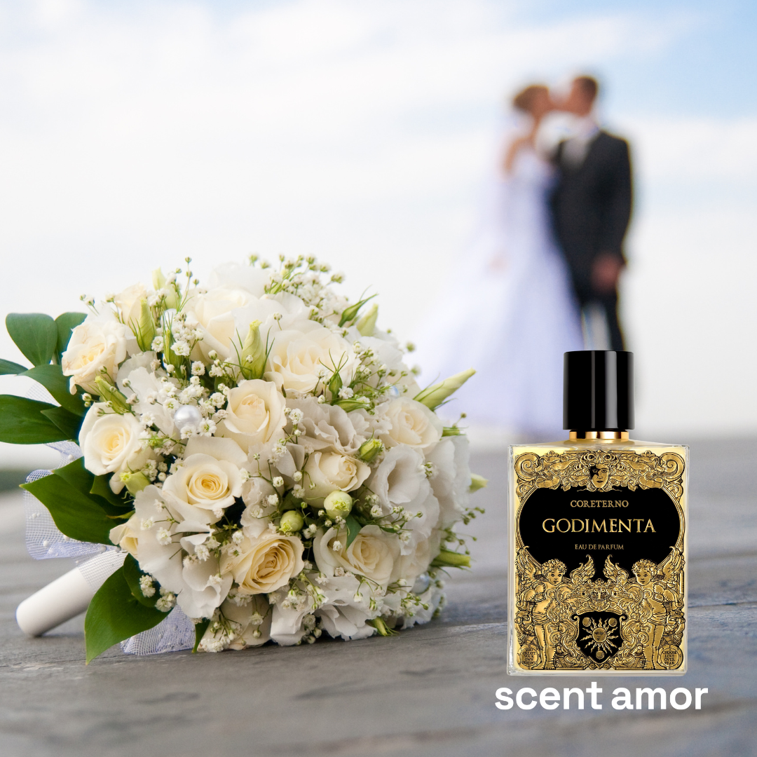 Hochzeit Brautstrauß Nischenparfum Coreterno