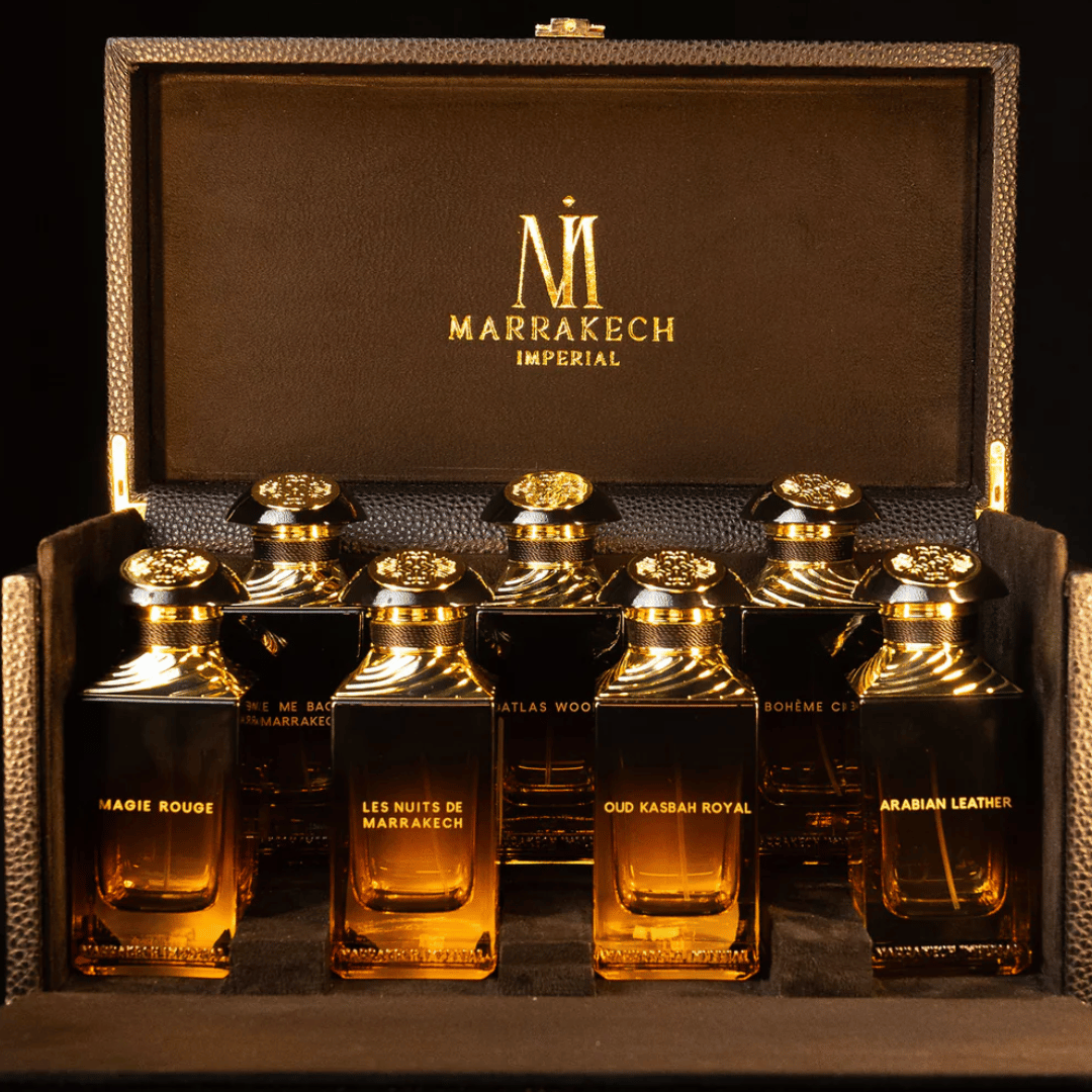 Marrakech Imperial Extrait de Parfums in edler Box bei scent amor deinem Fachmann für feinste Nischenparfums