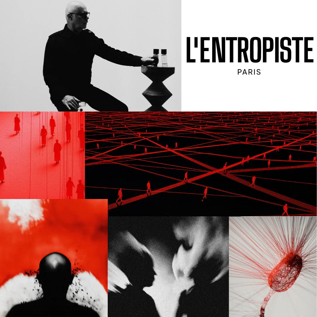 L'Entropiste Bildcollage mit Bertrand Duchaufour  scentnews