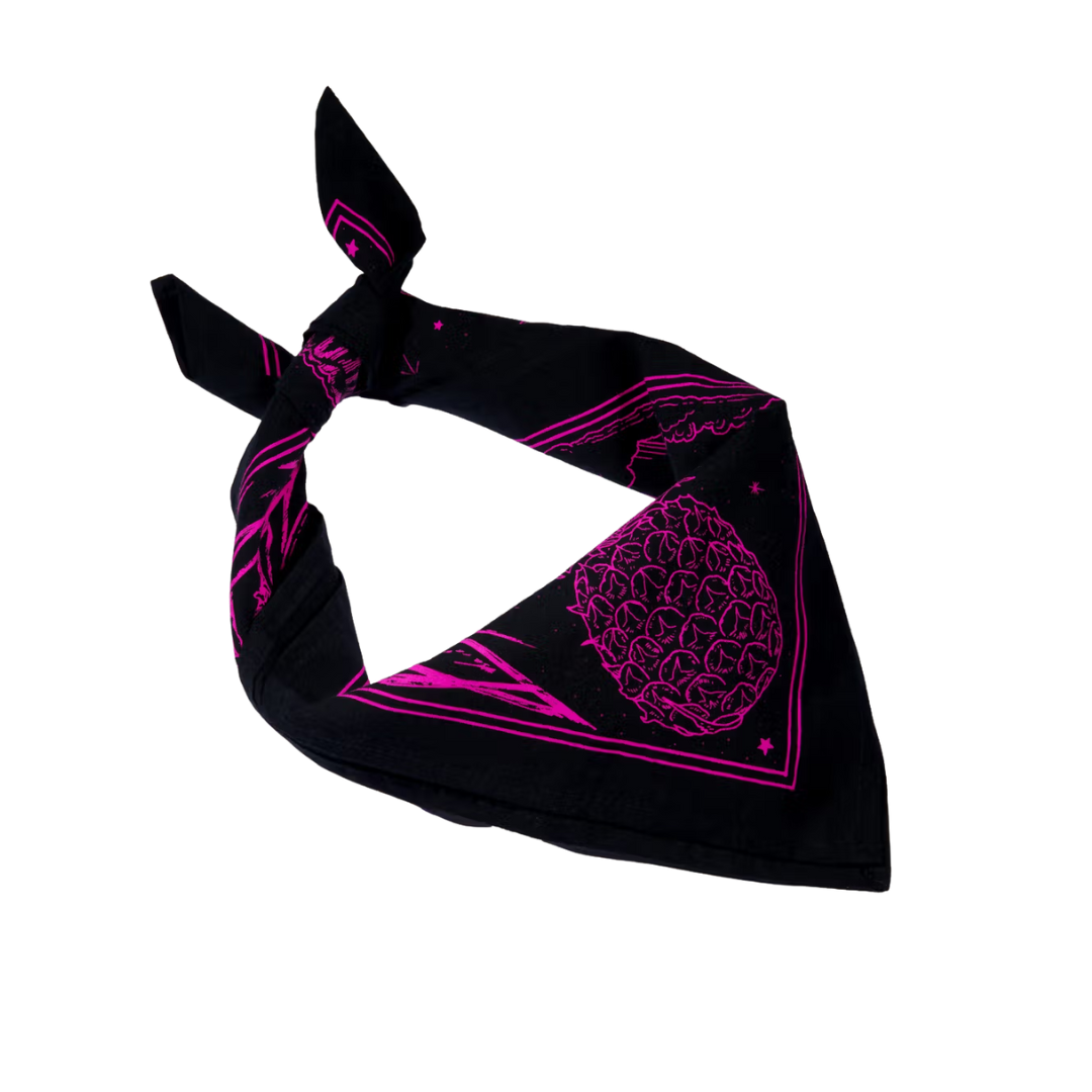 DS Durga Black Magenta Halstuch