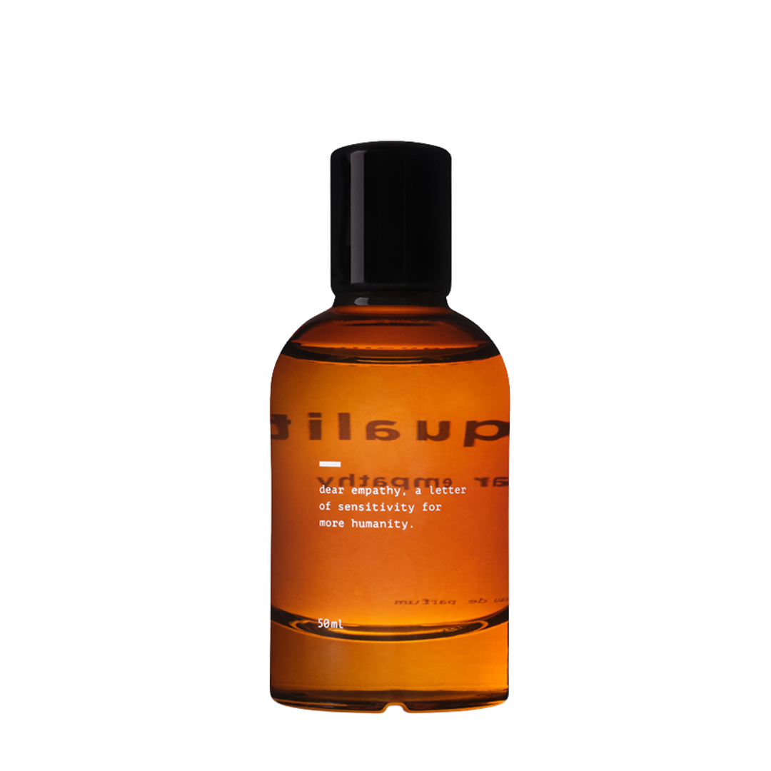 equality. - dear empathy - Eau de Parfum  Rückseite scent amor