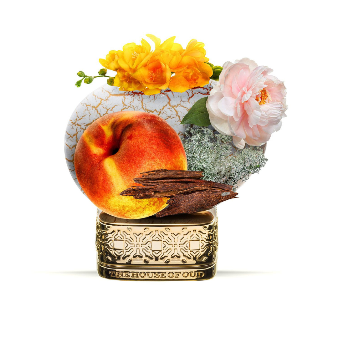 The House of Oud Desert Day Collection BREATH OF THE INFINITE Eau de Parfum Flakon Pfirsich Blüten