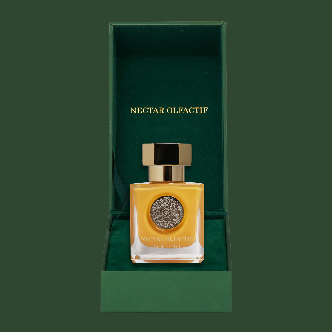 Nectar Olfactif ETOILE DE BALI Eau de Parfum Flakon Verpackung offen
