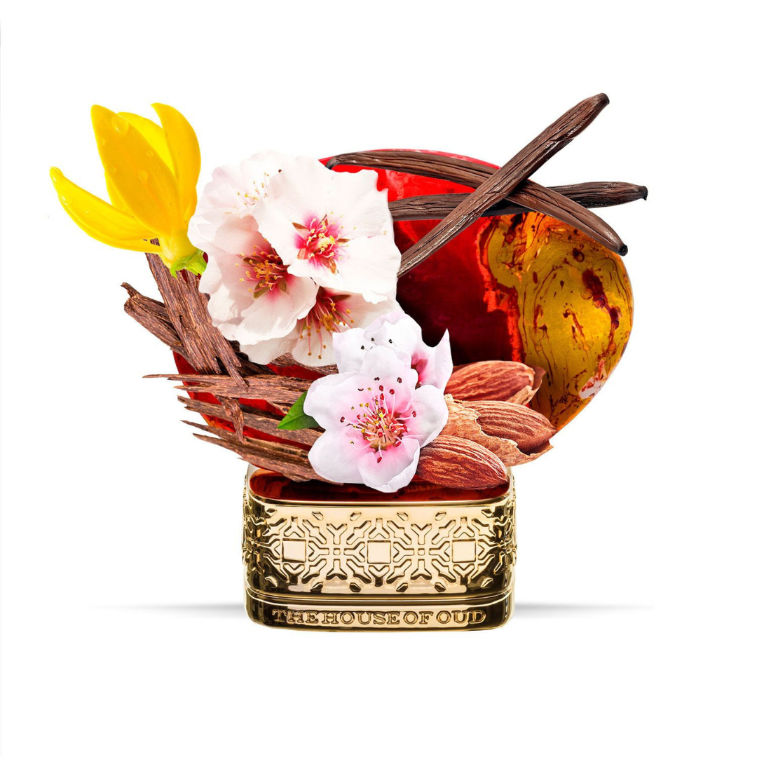 The House of Oud Klem Garden Collection ALMOND HARMONY Eau de Parfum Flakon Mandel Mandelblüte