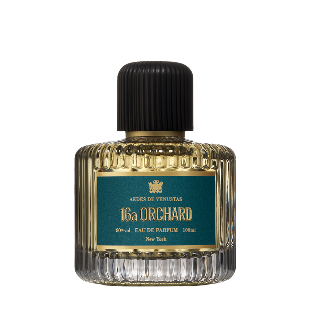 Aedes de Venustas 16A ORCHARD STREET Eau de Parfum Flakon freigestellt frontal