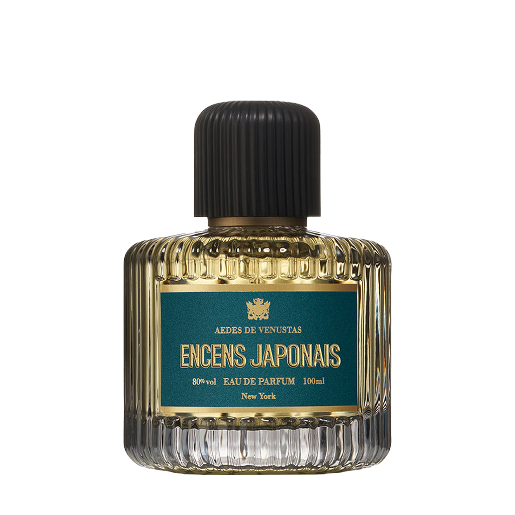 Aedes de Venustas ENCENS JAPONAIS Eau de Parfum Flakon freigestellt frontal