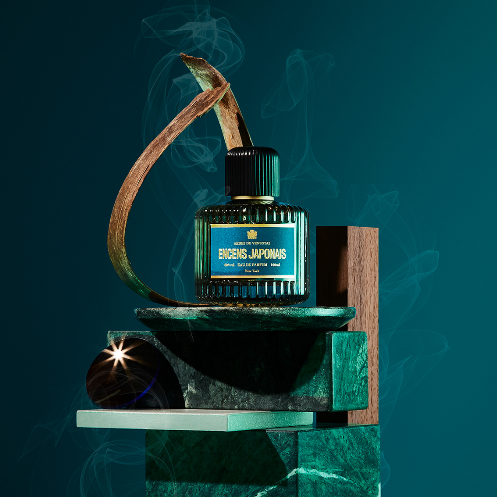 Aedes de Venustas ENCENS JAPONAIS Eau de Parfum Mood Flakon Holz Rauch 