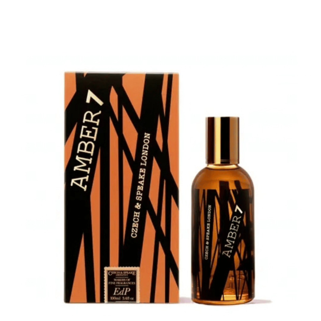 Czech & Speake AMBER 7 Eau de Parfum Nischenduft im Flakon mit der Box präsentiert bei scent amor deinem Fachmann für feine Nischenparfums