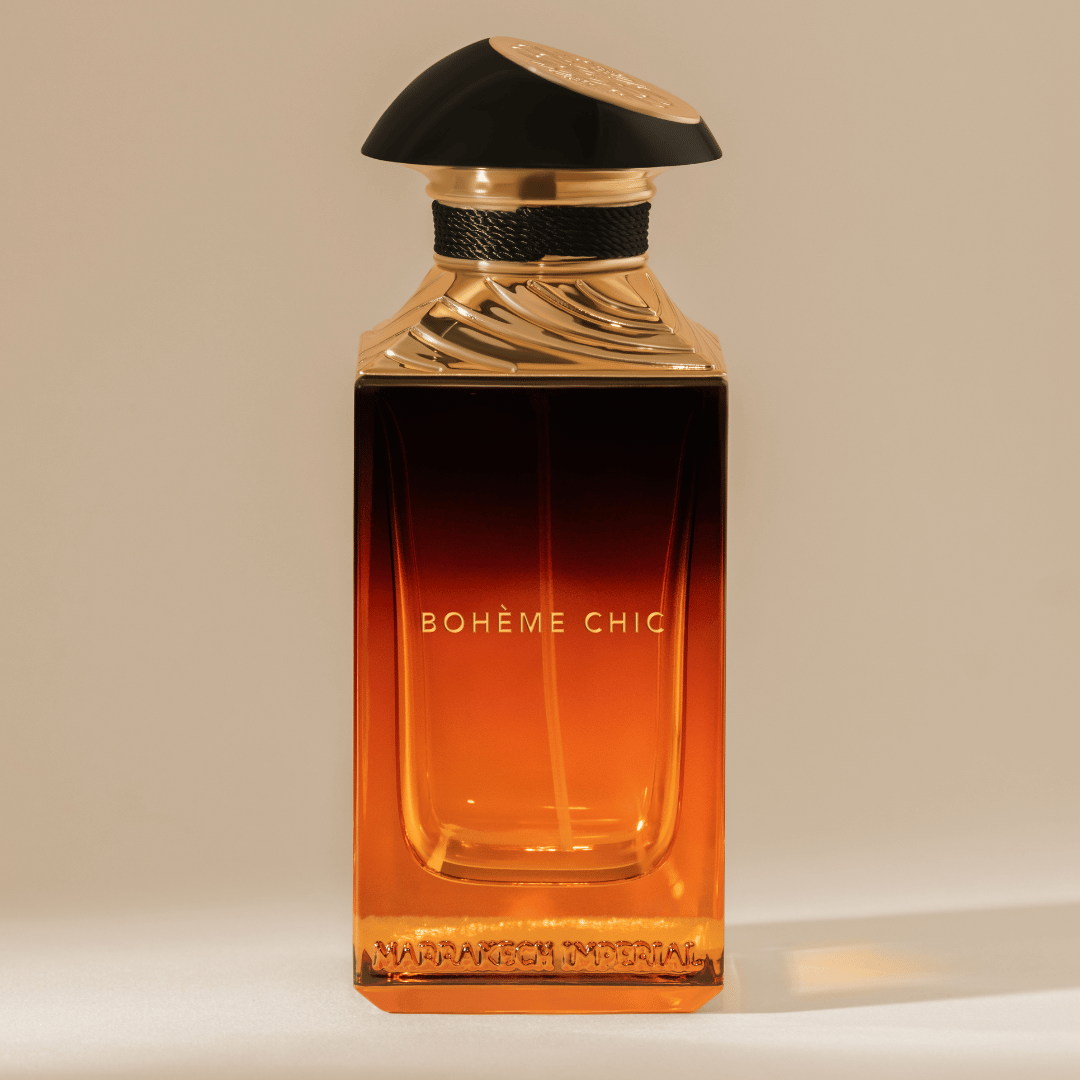 BOHÈME CHIC Marrakech Imperial bei  scent amor Nischenduft Flakon mit Schatten