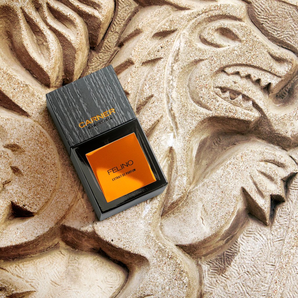 Carner Barcelona Bestial Collection FELINO Eau de Parfum Mood Flakon Steinrelief