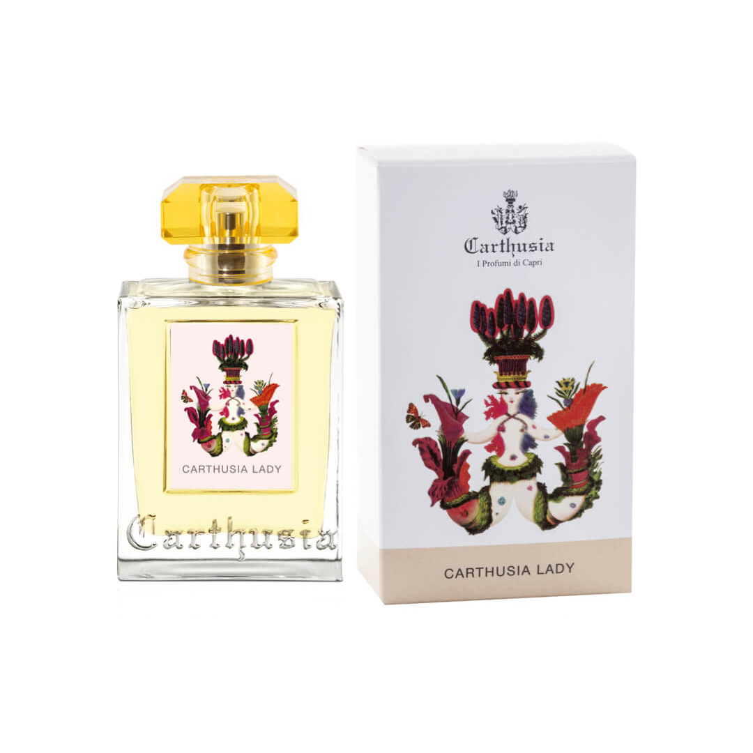 Flakon mit Verpackung: Carthusia LADY – feminine Duftkreation bei scent amor entdecken