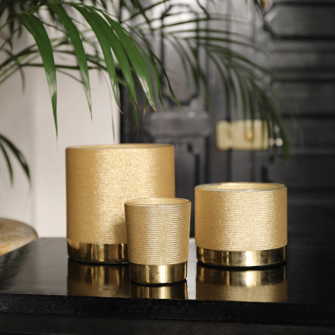 Cote Bougie Marrakech Sabra Gold Foret de Sapin   Duftkerzen scent amor