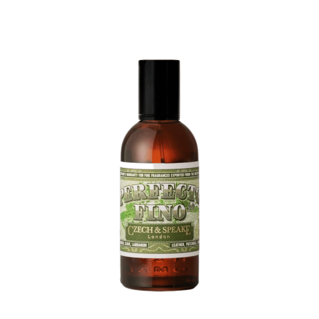 Czech & Speake PERFECTO FINO Eau de Parfum roter Flakon Nischenduft freigestellt bei scent amor deinem Fachmann für feine Nischenparfums