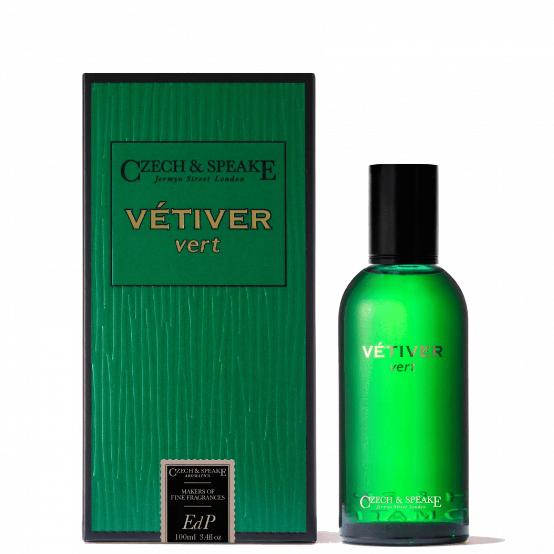 Czech & Speake Vetiver Vert Eau de Parfum bei  scent amor mit der Box