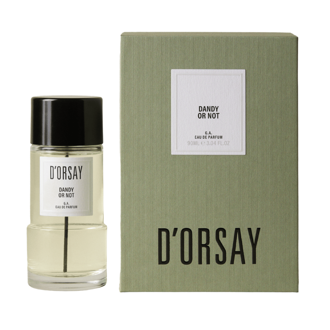 D'ORSAY Dandy or not Flakon Nischenparfum mit Box scent amor Fachmann für Nischenduft
